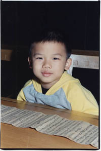 Liao Xingwen, a five-year old prodigy at weiqi