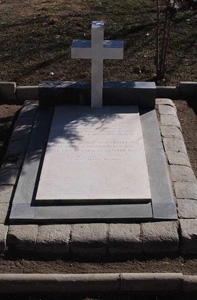 Aurel Stein's grave in the Gora Kabar (which literally means 'white graveyard') in Kabul